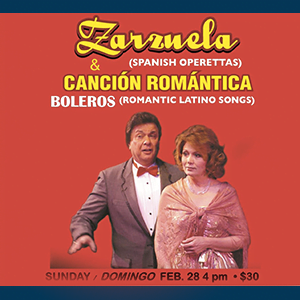 Concert of Latin Romantic Music with Hispanic Lyric Singers