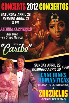 SPRING CONCERTS OF SPANISH & LATIN AMERICAN MUSIC 2012