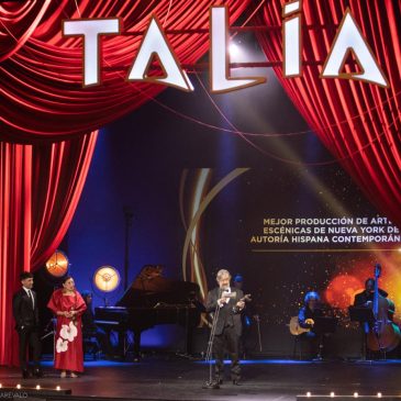 Thalia Spanish Theatre recibe en Madrid el Premio Talía de la Academia de las Artes Escénicas de España.